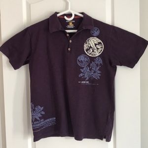 🦋4/$50🦋Japanese brand graphic polo (unisex)